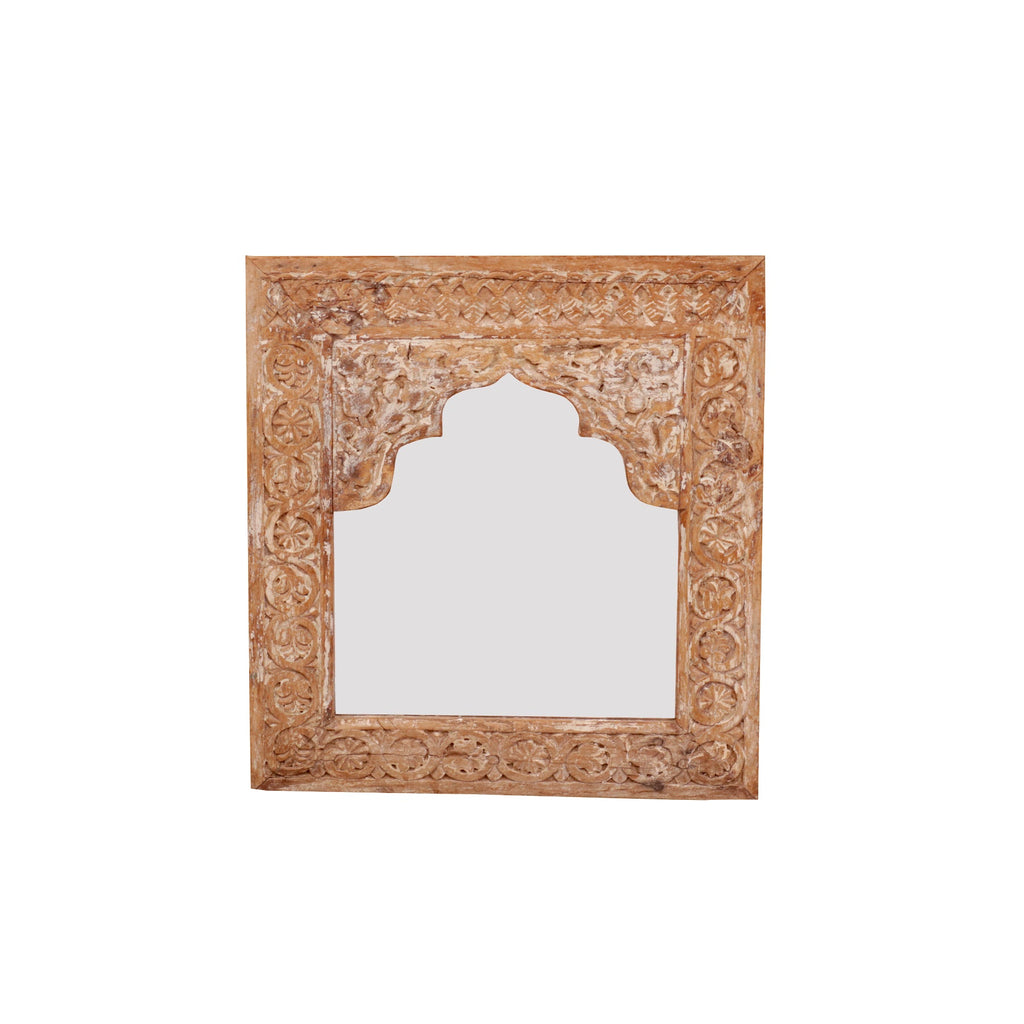 Merle Solid Wood Wall Mirror — view 1