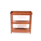 Cora Solid Wood Storage Rack — view 1