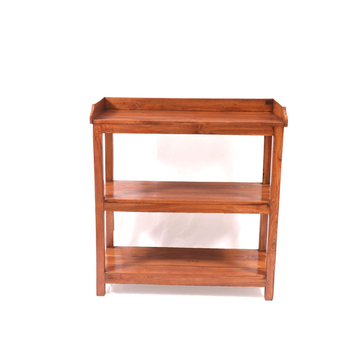 Cora Solid Wood Storage Rack — view 1