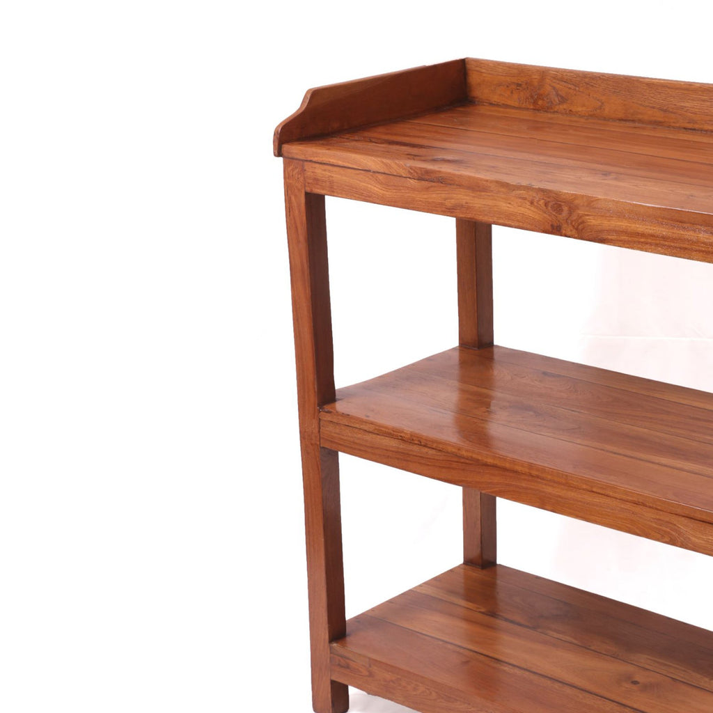 Cora Solid Wood Storage Rack — view 3