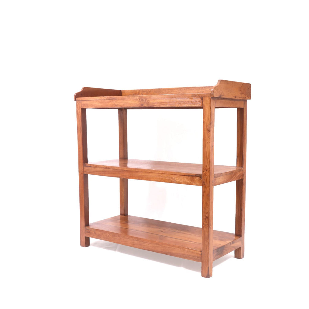 Cora Solid Wood Storage Rack — view 2