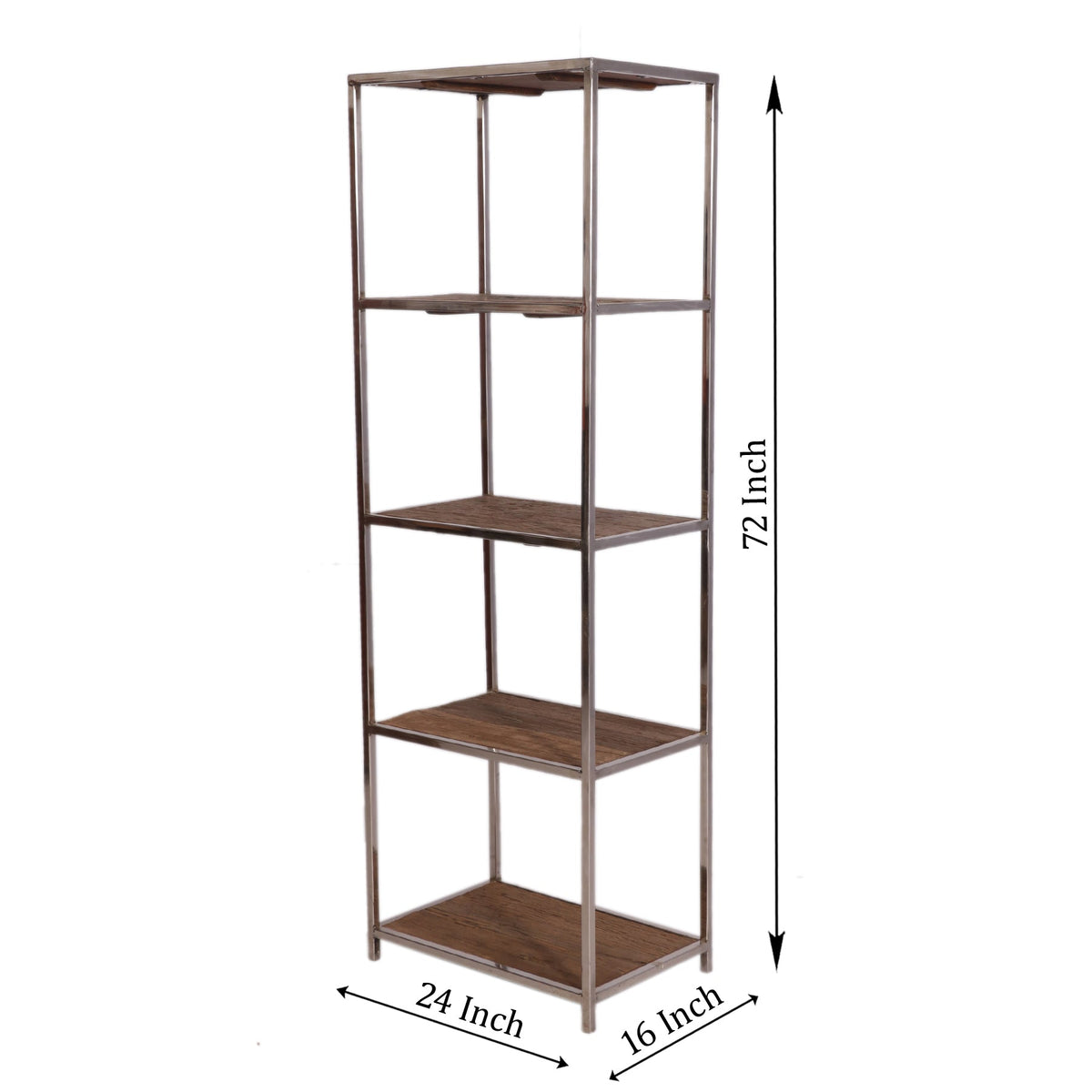 Elodie Solid Wood Storage Rack — view 2