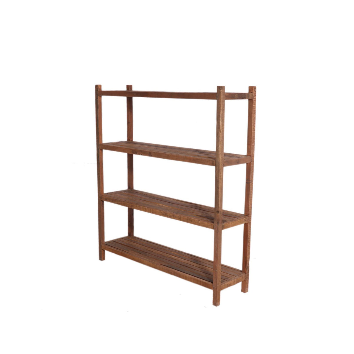 Emery Solid Wood Storage Rack — view 1