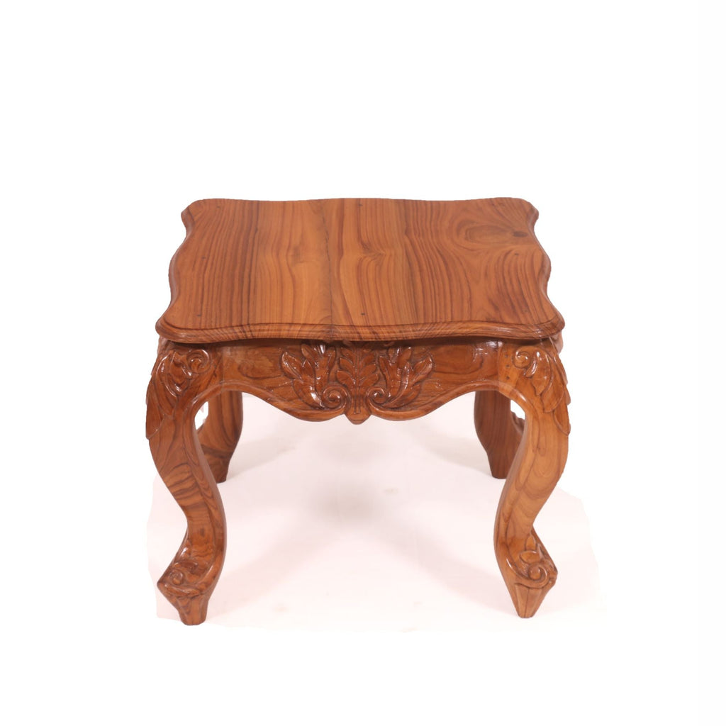 Lyra Carved Coffee Table — view 2