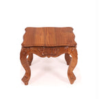 Lyra Carved Coffee Table — view 2