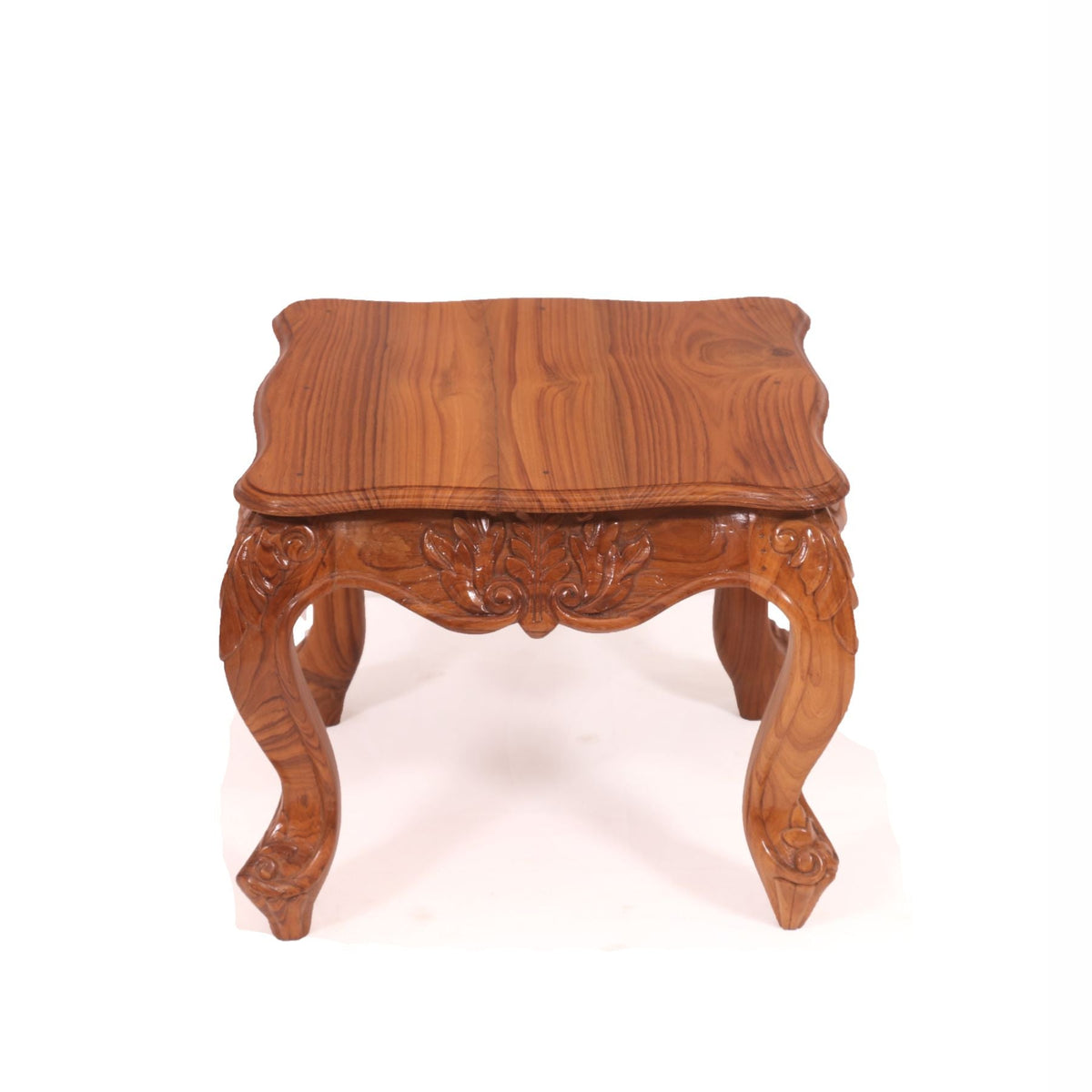 Lyra Carved Coffee Table — view 2