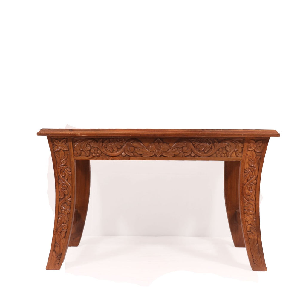 Alba Carved Coffee Table — view 3