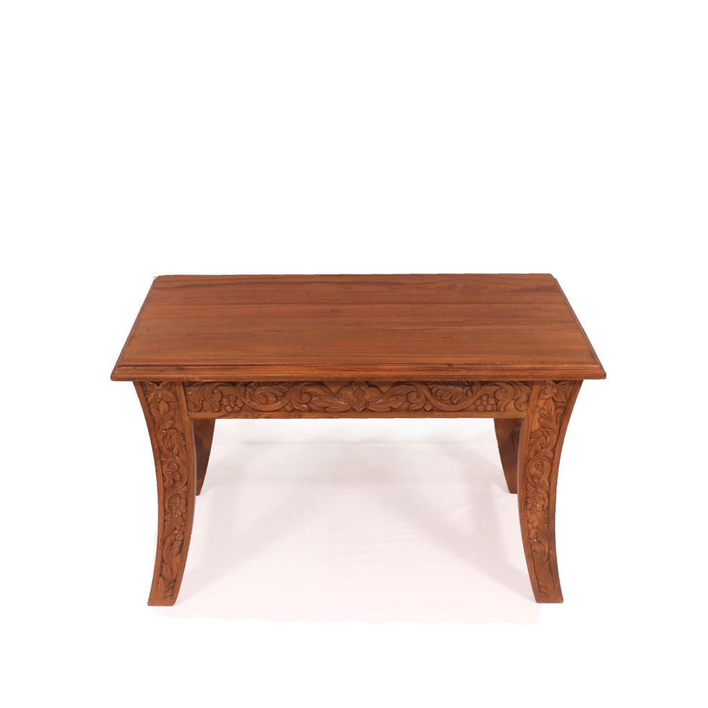 Alba Carved Coffee Table — view 2