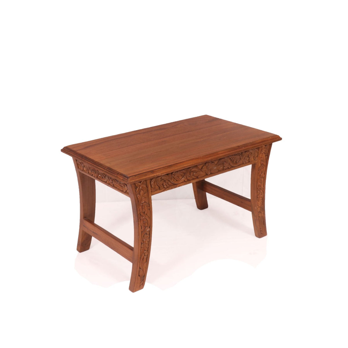 Alba Carved Coffee Table — view 1
