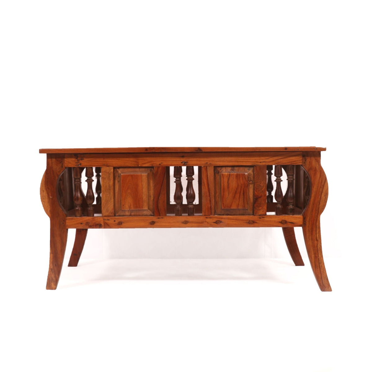 Auden Carved Coffee Table — view 2