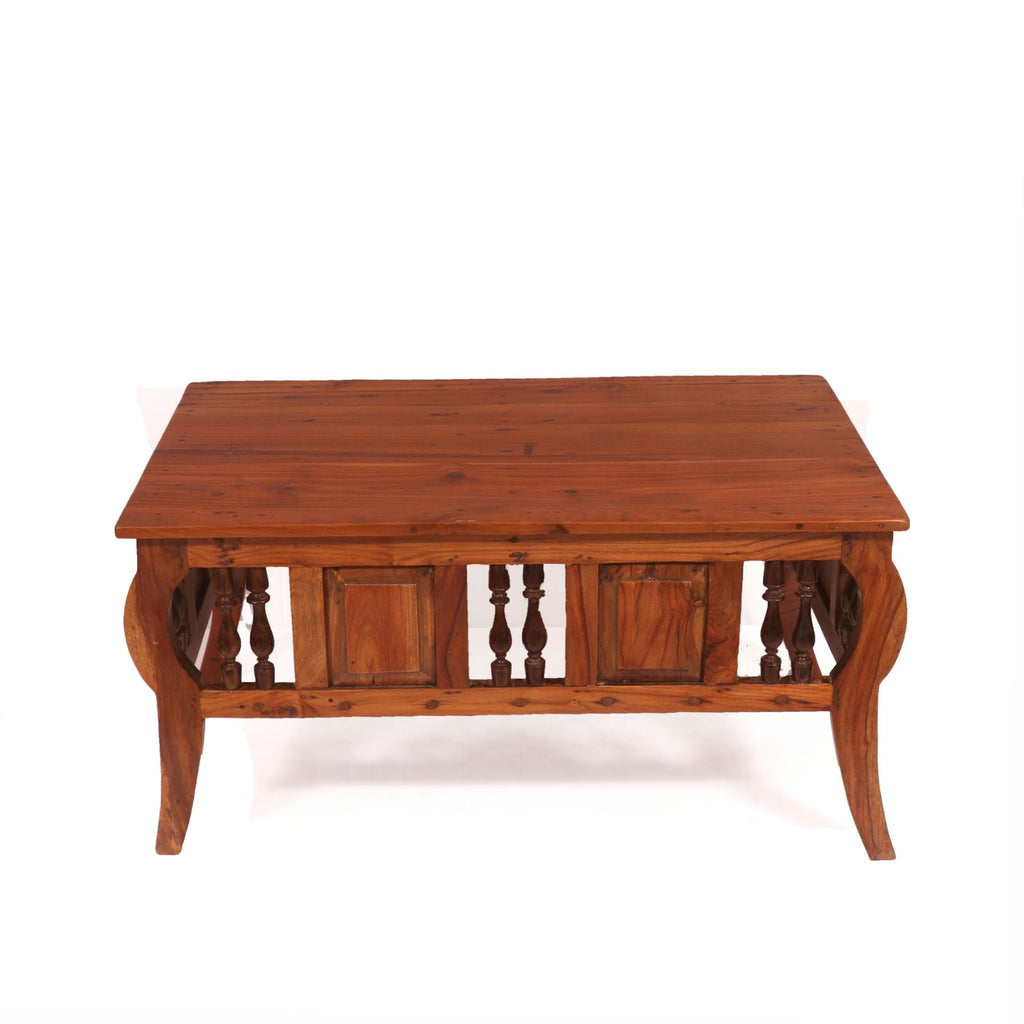 Auden Carved Coffee Table — view 3