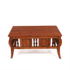 Auden Carved Coffee Table — view 3