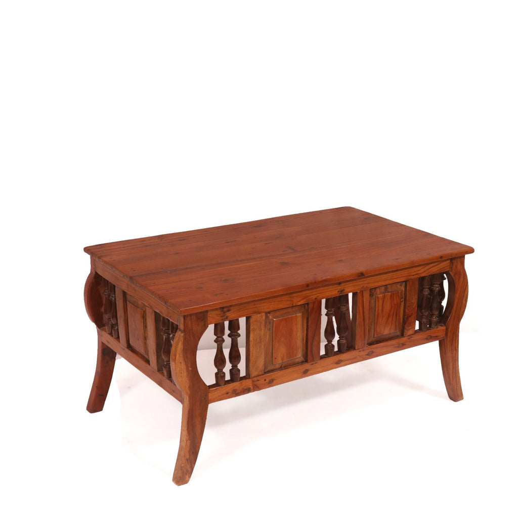 Auden Carved Coffee Table — view 1