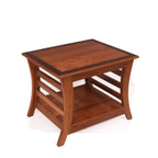 Liora Round Black Coffee Table — view 1