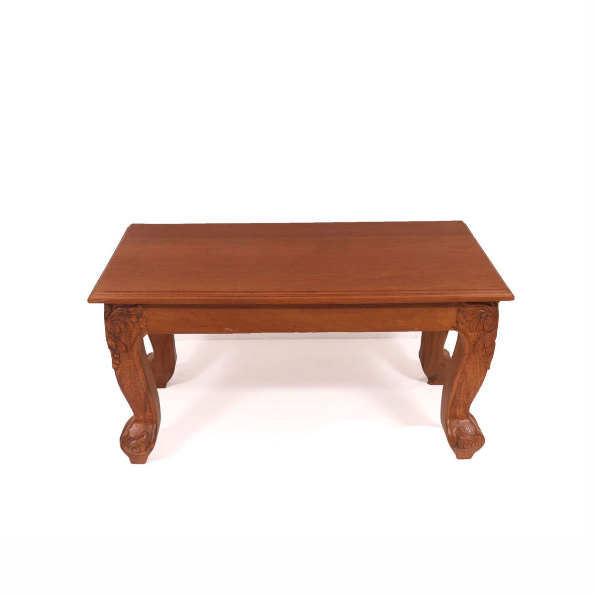 Silas Carved Leaf Coffee Table — view 2