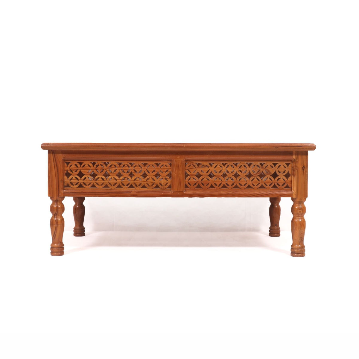 Vesper Carved Coffee Table — view 2