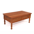 Vesper Carved Coffee Table — view 1