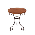 Viola Round Corner Side Table — view 4