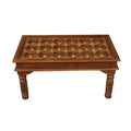 Sienna Carved Coffee Table — view 1
