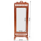 Melina Solid Wood Wall Mirror — view 7
