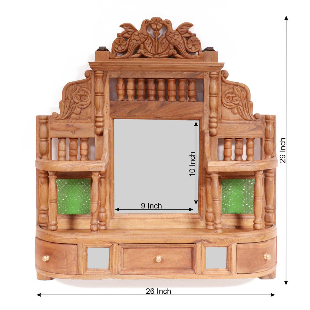 Carina Carved Wall Mirror — view 4