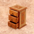 Eldon Solid Wood 3 Drawer Desk Chest - Natural - product image 1