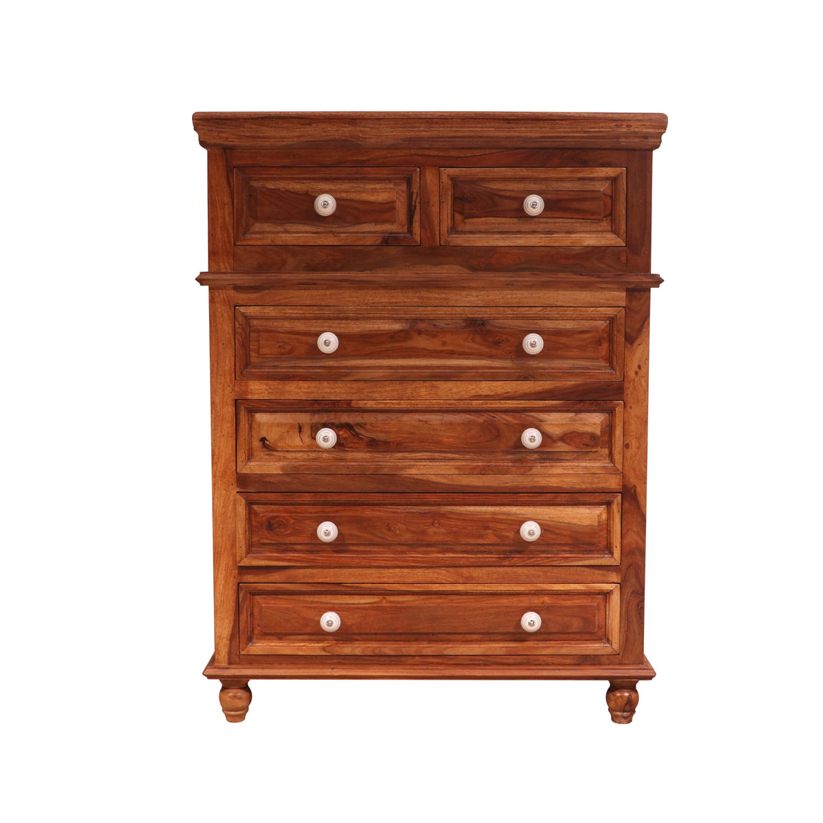 Estelle Solid Wood Drawer Chest — view 4