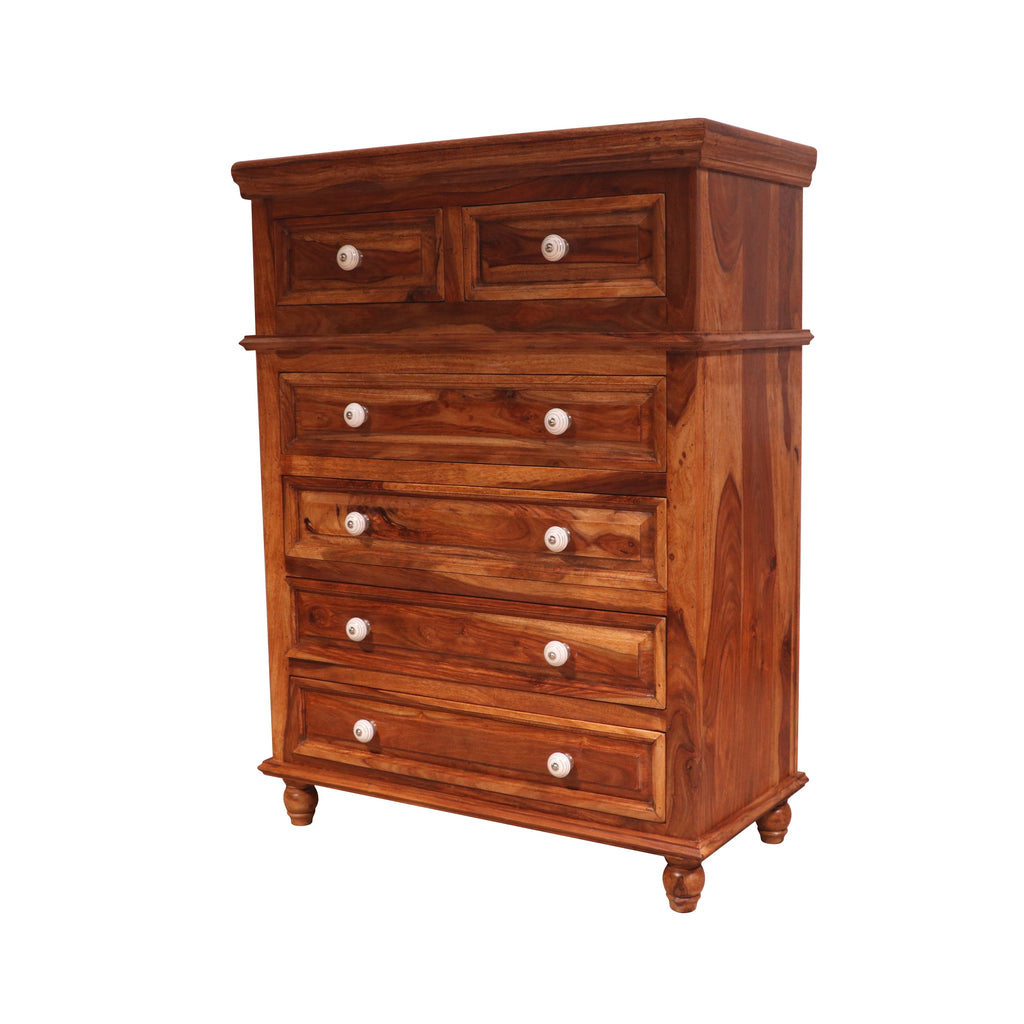 Estelle Solid Wood Drawer Chest — view 5