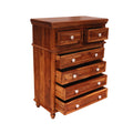 Estelle Solid Wood Drawer Chest — view 1