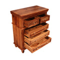 Emery Solid Wood Drawer Chest — view 1