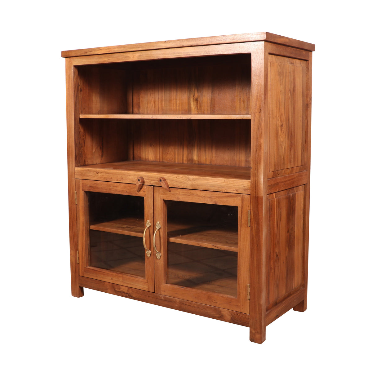 Lucien Solid Wood Storage Cabinet — view 1
