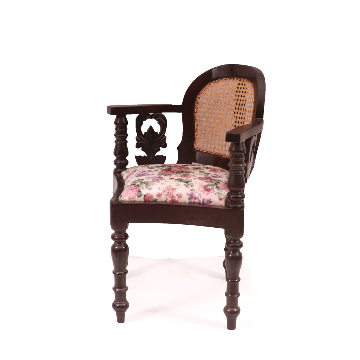 Mira Cane Colonial Armchair — view 2