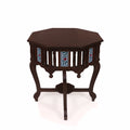 Vera Octagonal Colonial Side Table — view 1