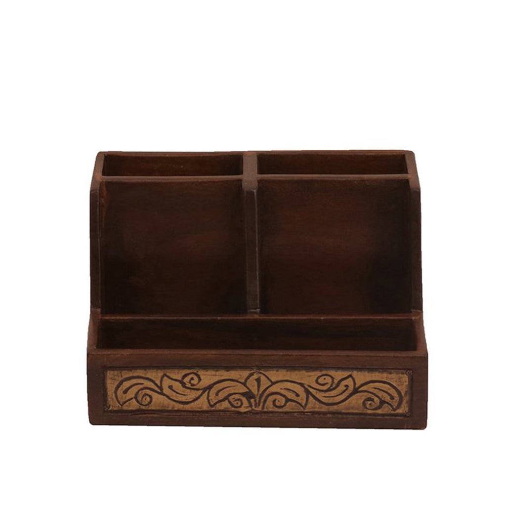 Colin Solid Wood 5 Slot Desk Organizer - product image 4