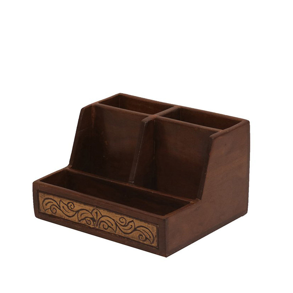 Colin Solid Wood 5 Slot Desk Organizer - product image 7