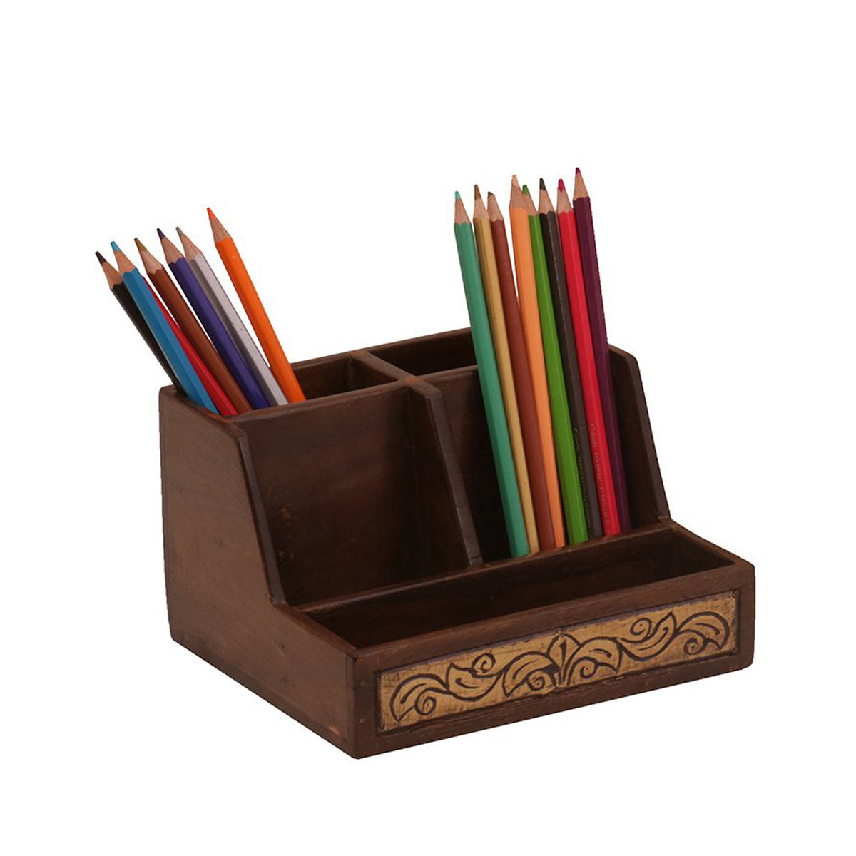 Colin Solid Wood 5 Slot Desk Organizer - product image 1
