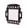 Marielle Carved Rustic Wall Mirror — view 1