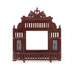 Maia Carved Bird Wall Mirror — view 2
