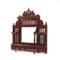 Maia Carved Bird Wall Mirror — view 1