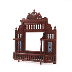 Maia Carved Bird Wall Mirror — view 1