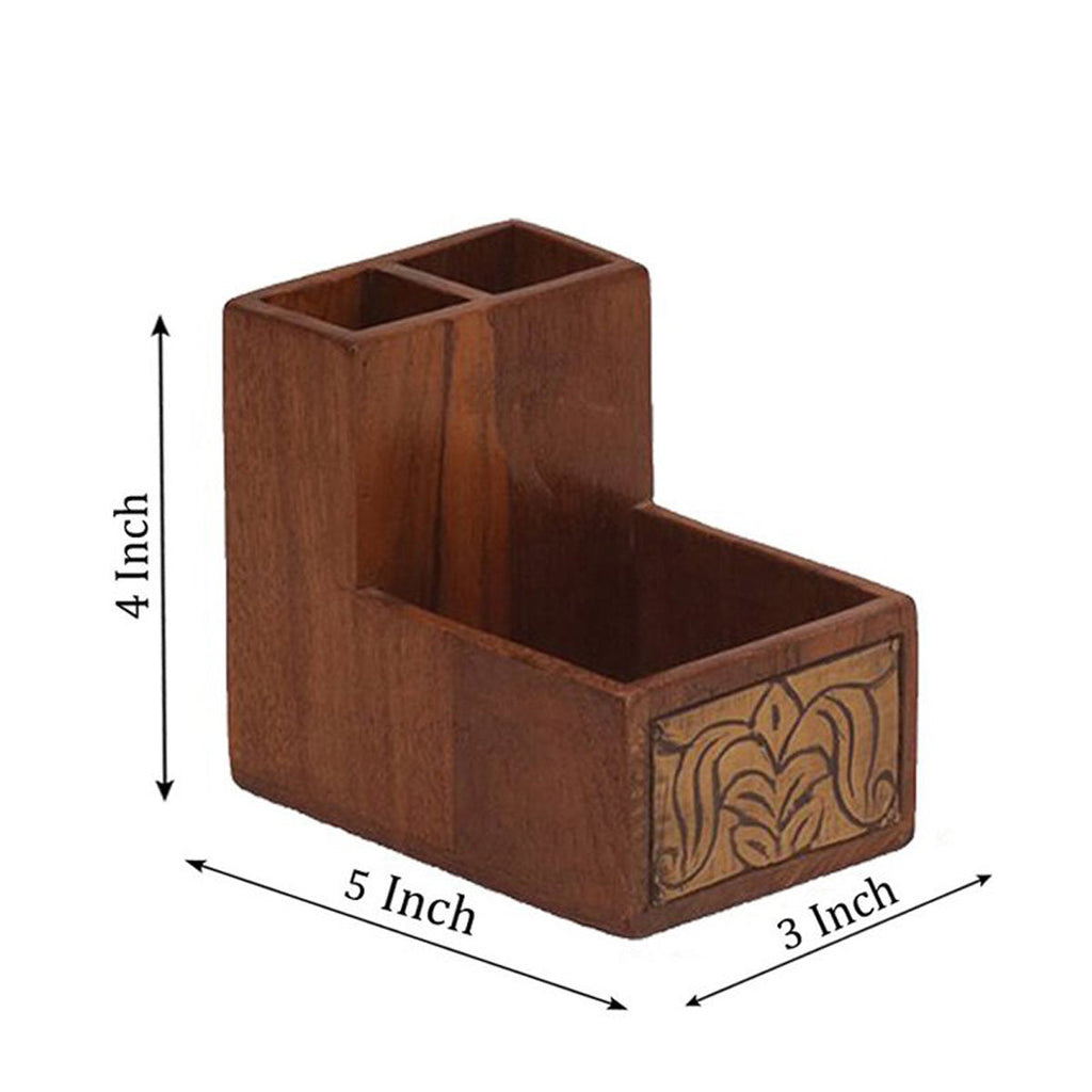 Barnaby Solid Wood Mini Desk Organizer - product image 5