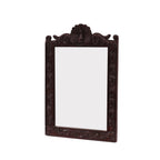 Lucille Carved Peacock Wall Mirror — view 1