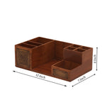 Dexter Solid Wood 9 Compartment Desk Organizer - product image 5