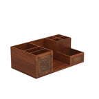Dexter Solid Wood 9 Compartment Desk Organizer - product image 3