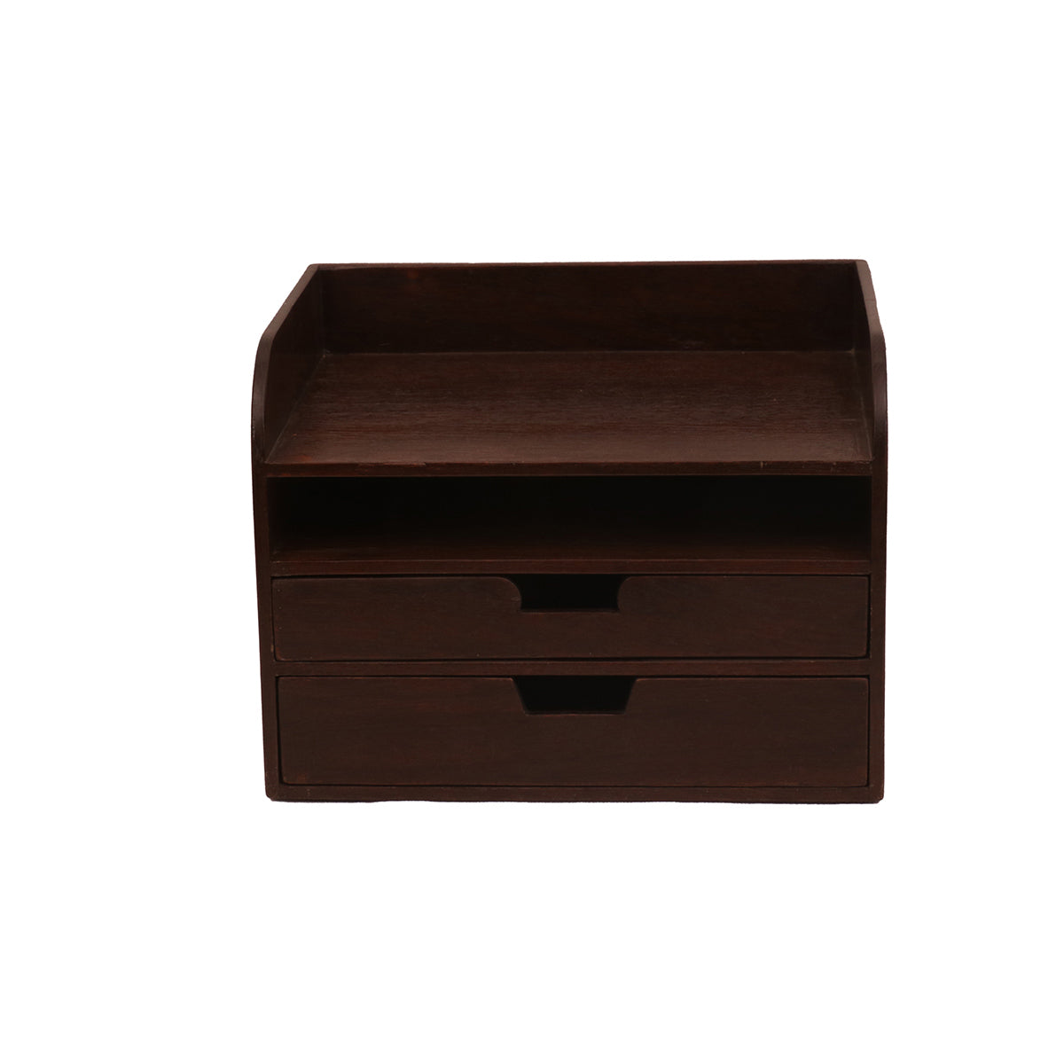 Alden Solid Wood Desk Organizer - Dark - product image 3