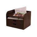 Alden Solid Wood Desk Organizer - Dark - product image 1