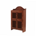 Zelia Glass Panel Storage Cabinet — view 1