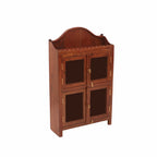 Zelia Glass Panel Storage Cabinet — view 2