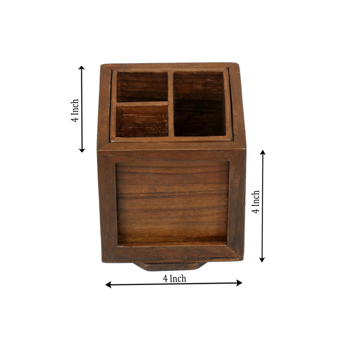Mica Solid Wood 3 Slot Pencil Organizer - product image 4