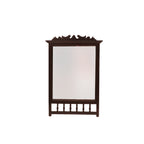 Lorelei Carved Wall Mirror — view 1